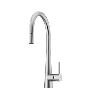 Essente Stainless Steel Goose Neck Pull Out Mixer Stainless Steel - Stainless Steel