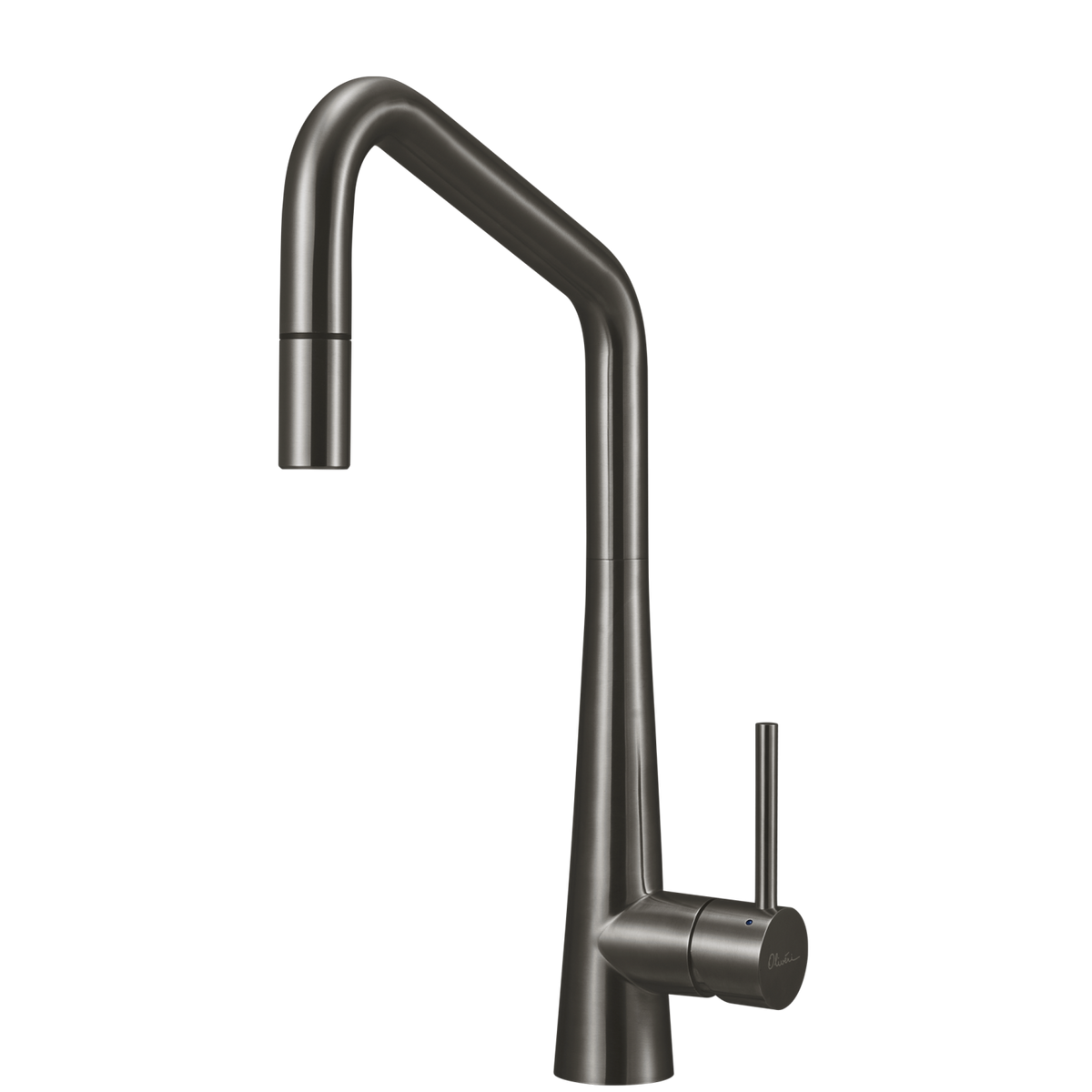 Essente 316 Stainless Steel Square Goose Neck Pull Out Mixer Lead Free Gunmetal