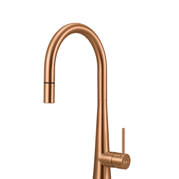 Essente 316 Stainless Steel Goose Neck Pull Out Mixer Lead Free Copper