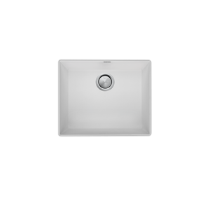 Santorini Large Bowl Undermount Sink White - White