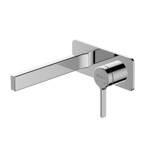 Stockholm Wall Mixer Set Chrome - Chrome