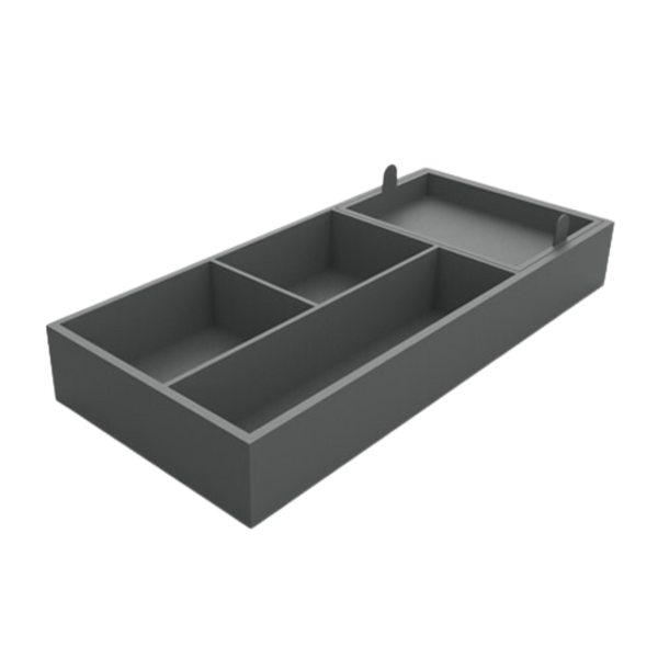 Small Leatherette Drawer Organiser