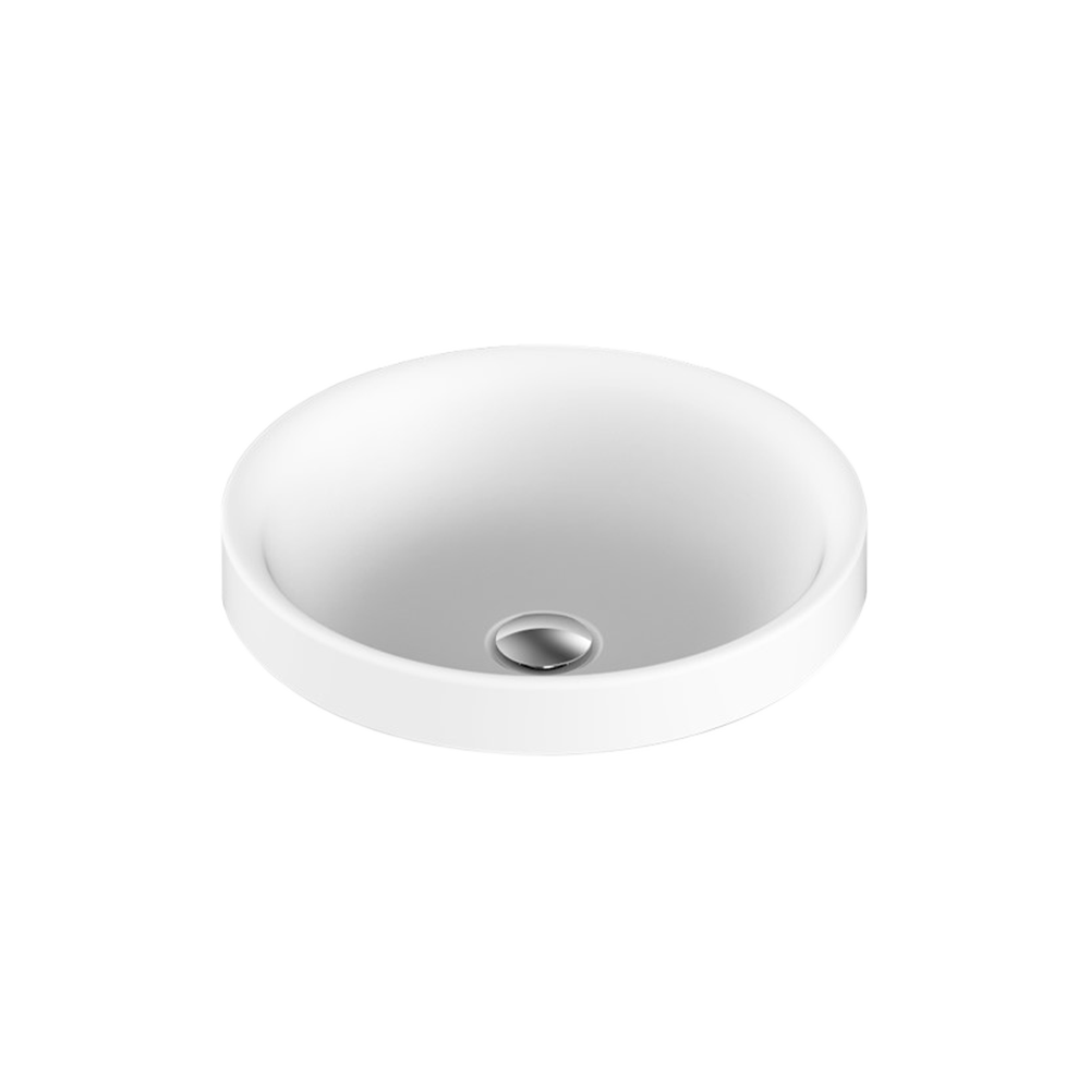 Respect Matte White Semi-Inset Basin