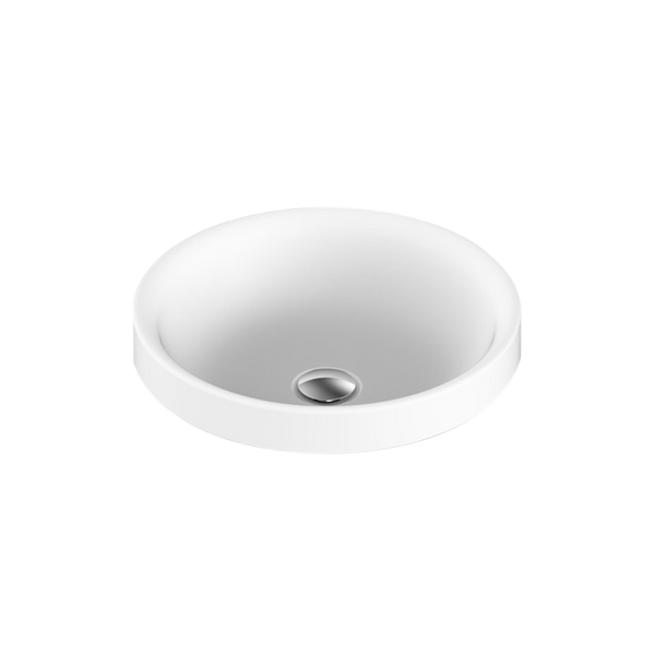Respect Gloss White Semi-Inset Basin