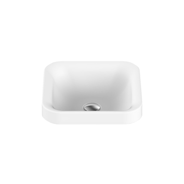 Truth Matte White Semi-Inset Basin