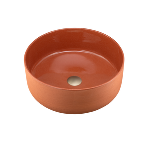 Terzofoco Circular Counter Top Basin Red Clay - Red Clay