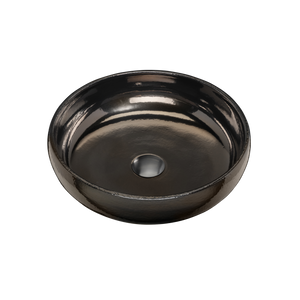 Terzofoco Curved Counter Top Basin Brown Gold - Brown Gold