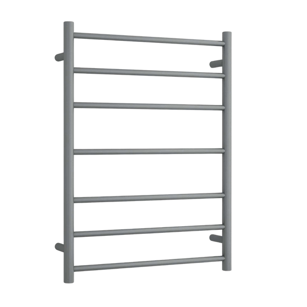 Round Ladder Heated Towel Rail Gunmetal