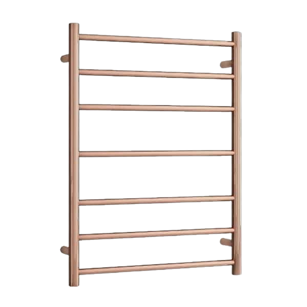 Round Heated Ladder Rail Rose Gold
