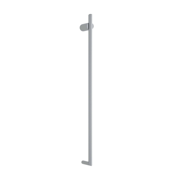Stainless Vertical Heated Towel Rail Polished Stainless Steel