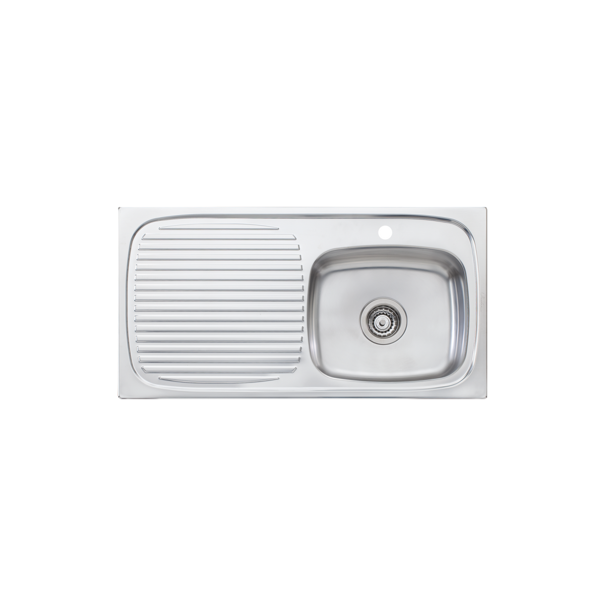 Ultraform Single Bowl Sink With Drainer Right Stainless Steel