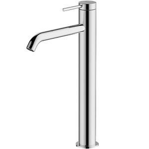 Venice Curved Tower Basin Mixer Chrome - Chrome