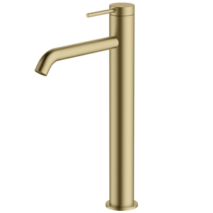 Venice Curved Tower Basin Mixer Classic Gold - Classic Gold