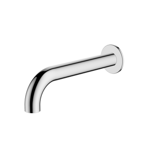 Venice Curved Wall Spout Chrome - Chrome