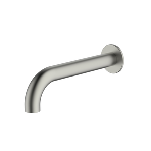 Venice Curved Wall Spout Brushed Nickel - Brushed Nickel