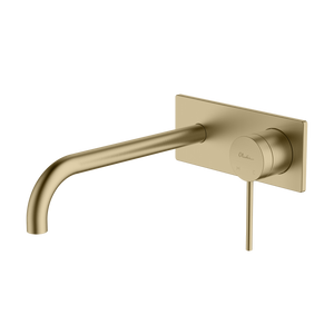 Venice Curved Wall Mixer Set Classic Gold - Classic Gold