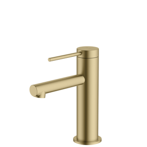 Venice Straight Basin Mixer Classic Gold - Classic Gold