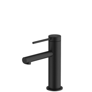 Venice Straight Basin Mixer Matte Black - Matte Black