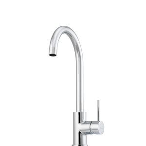 Venice Goose Neck Mixer Chrome - Chrome