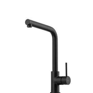 Venice Pull Out Right Angle Mixer Matte Black - Matte Black