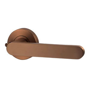 Lockwood Vivid Lever V3 Privacy Set with Latch Satin Bronze - Satin Bronze