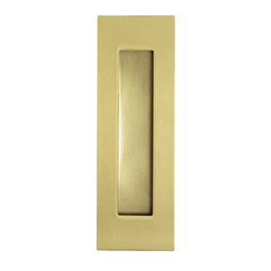 Lockwood Vivid 150mm Flush Pull Satin Brass - Satin Brass Gold
