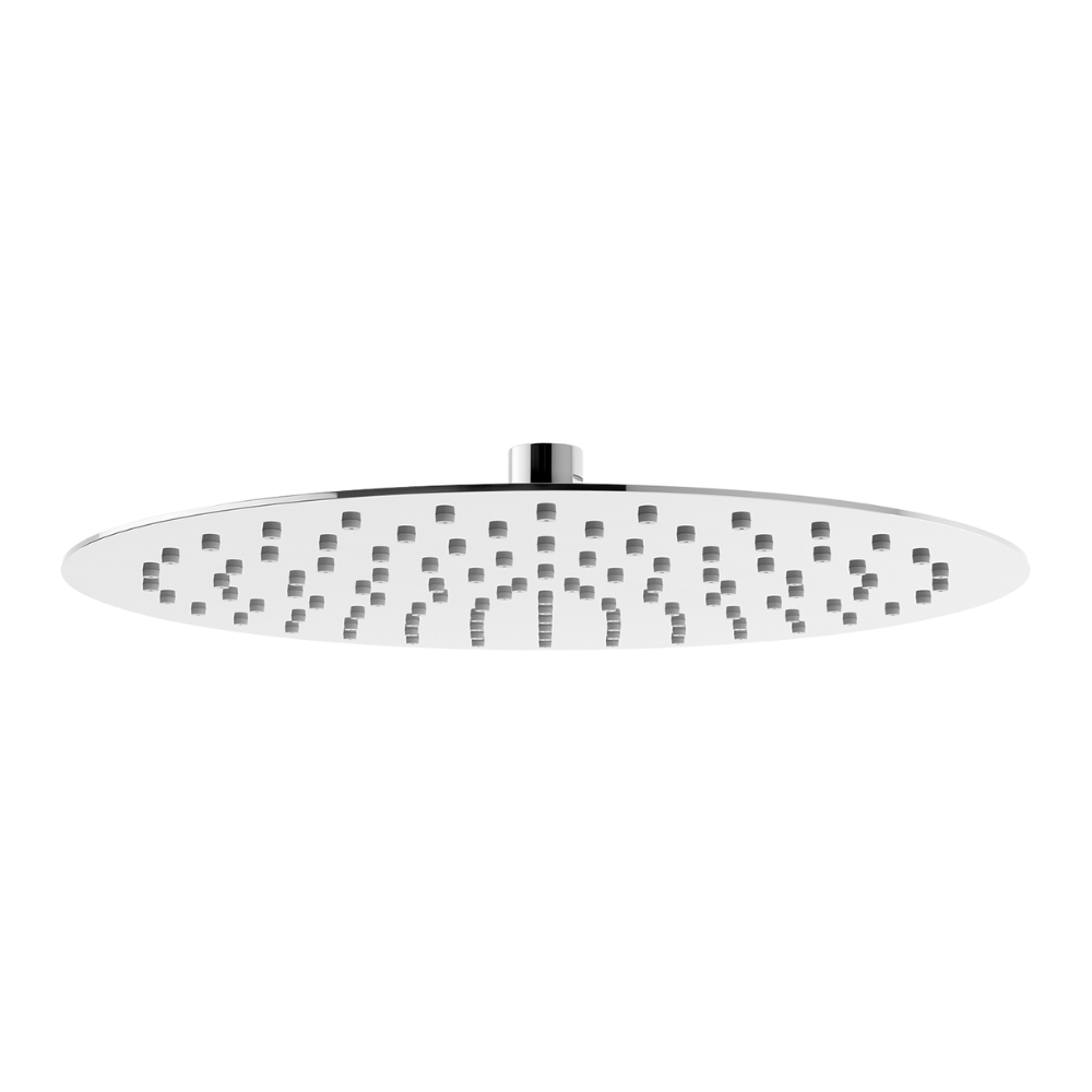 Vivid Slimline Shower Rose 300mm Round Stainless Steel