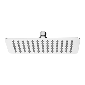 Vivid Slimline Shower Rose 250x150mm Rectangle Stainless Steel - Stainless Steel