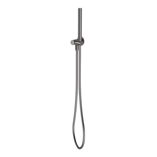 Vivid Slimline Microphone Hand Shower Brushed Carbon
