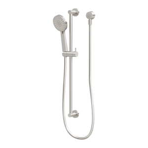 Vivid Slimline Rail Shower Brushed Nickel - Brushed Nickel