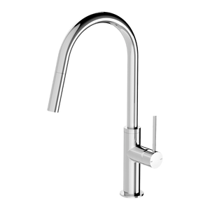 Vivid Slimline Chrome Pull Out Sink Mixer - Chrome