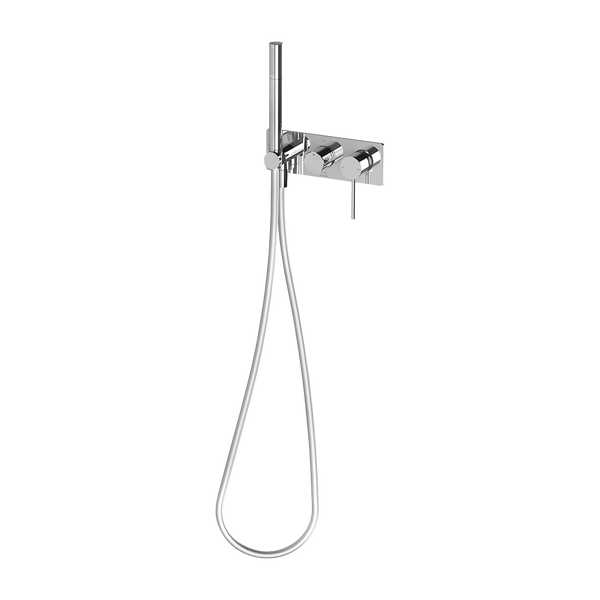Vivid Slimline Wall Shower System Chrome