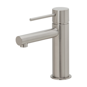 Vivid Slimline Basin Mixer Brushed Nickel - Brushed  Nickel