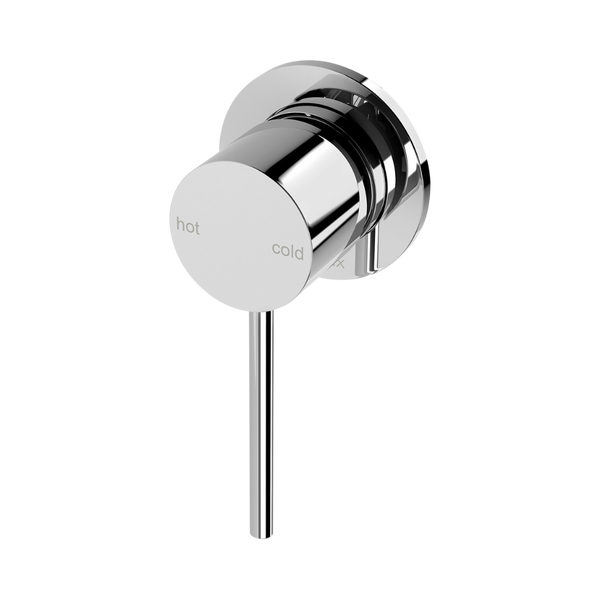 Vivid Slimline SwitchMix Shower / Wall Mixer 60mm Backplate Chrome