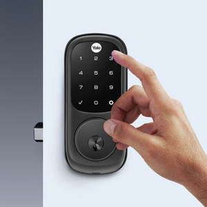 Yale Assure Keyed Electronic Digital Deadbolt Matte Black with Home Module - Matte Black