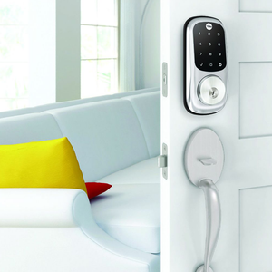 Yale Assure Keyed Electronic Digital Deadbolt Satin Chrome with Home Module - Satin Chrome