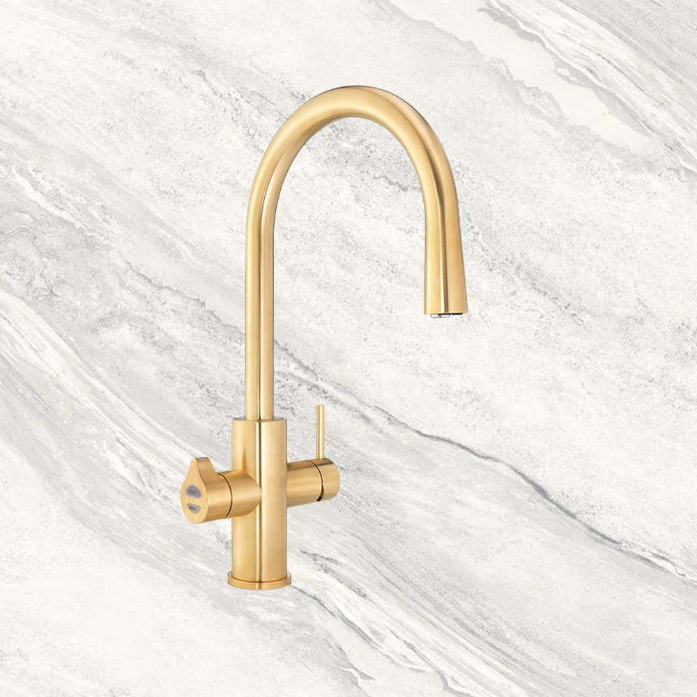 HydroTap G5 BCHA Celsius Arc All-in-One Brushed Gold