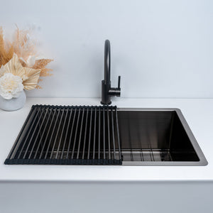 Zander Gunmetal Roll Mat - Brushed Gunmetal