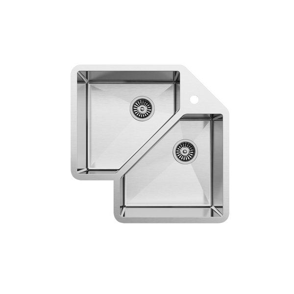 Ella Corner Double Bowl Sink