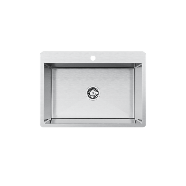 Noah 700x500 Large Single Bowl Tap Landing Sink