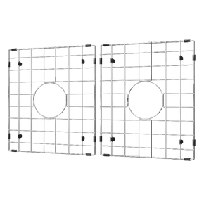 Theo 1200 Double Sink Protector Grid - Stainless Steel
