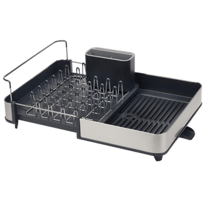 Steel Extendable Dish Rack - Stainless Steel
