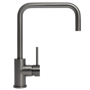 Charlotte Brushed Gunmetal Square Mixer - Brushed Gunmetal