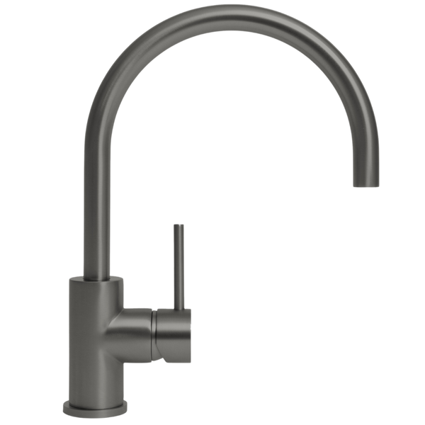 Ashanti Brushed Gunmetal Gooseneck Mixer