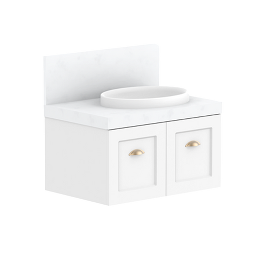 750mm London Wall Hung Vanity