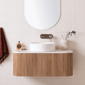 900mm Waverley Wall Hung Vanity - Centre Bowl