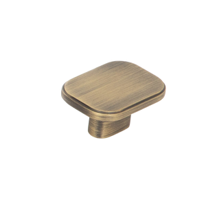 Momo Aspen Solid Brass Knob 40mm Dark Brushed Brass - Dark Brushed Brass