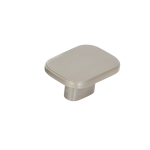 Momo Aspen Solid Brass Knob 40mm Dull Brushed Nickel - Dull Brushed Nickel