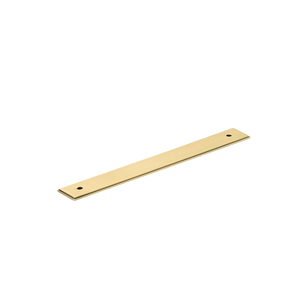 Momo Barrington Backplate 160mm Matte Brass - Matte Brass