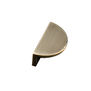 Momo Barrington Eclipse Ribbed 64mm Dark Brushed Brass - Dark Brushed Brass